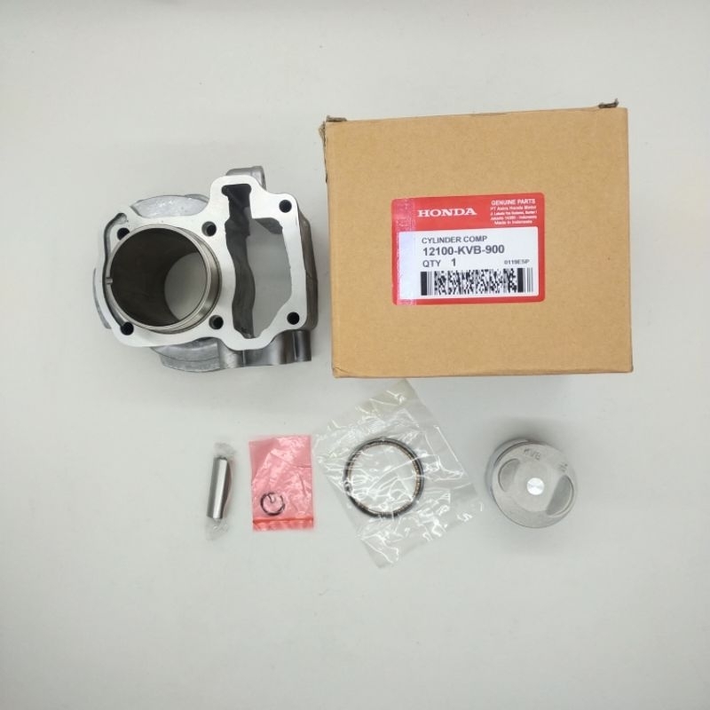 Cylinder Blok Seher Set Ring Piston Kit Honda - Vario 110 Karbu / Vario 110 Techno / Vario Karbu Lam