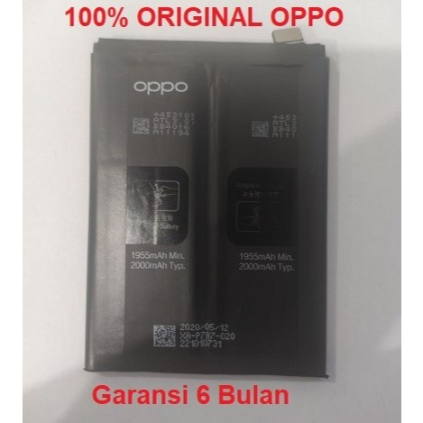 OPPO Battery Baterai Batre Batere Reno4 Pro Reno 4 Pro BLP787 Original