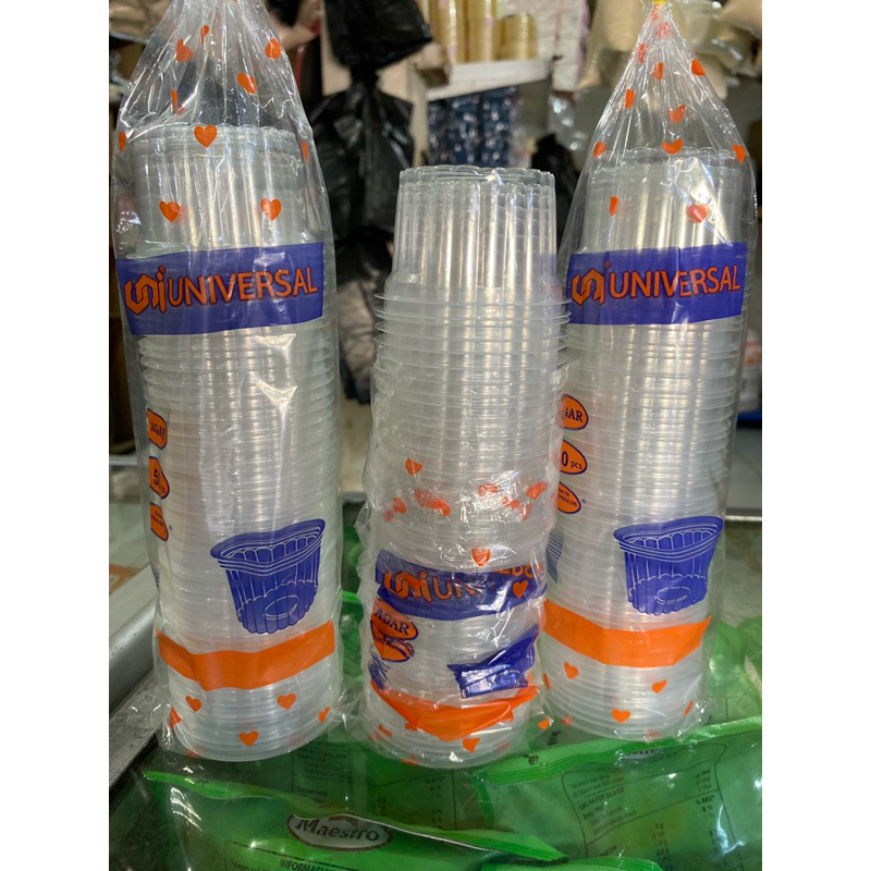 Gelas Cup PUDDING belimbing universal 65ml