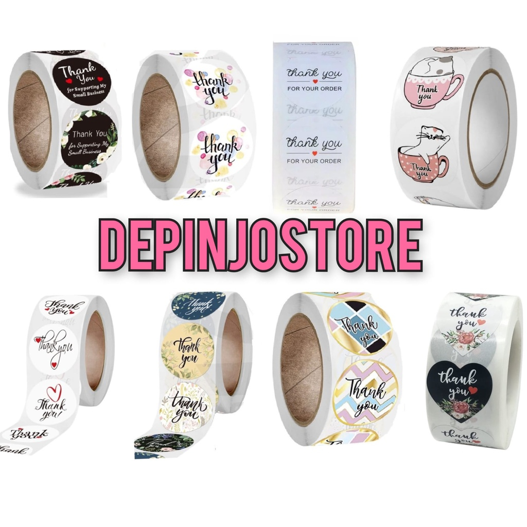 

Stiker Thank You/Stiker terima kasih/stiker segel/Stiker segel kemasan / Stiker segel amplop ST33 ST43 ST44 ST45 ST46 ST35 ST47 ST48