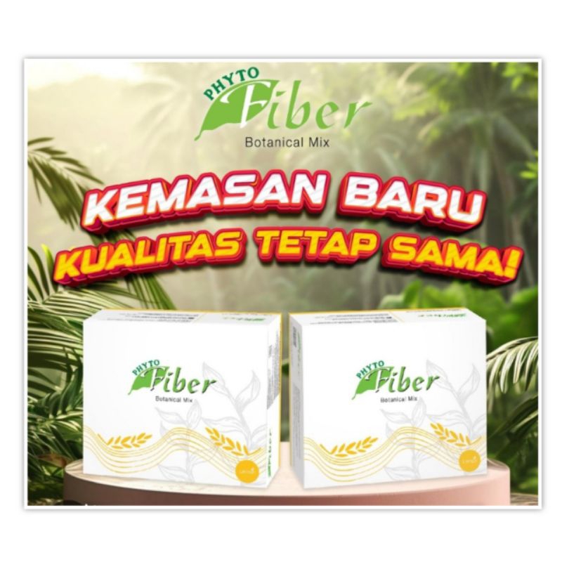 Phyto Fiber Phytofiber Serat Alami 1 kotak isi 15 sachet