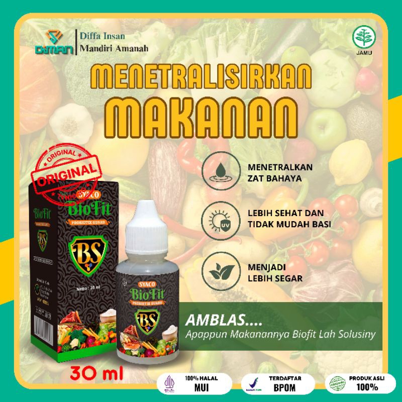 

Biofit Menetralisir Makanan Dan minumanan Bpom 100% Fermentasi Air Kelapa