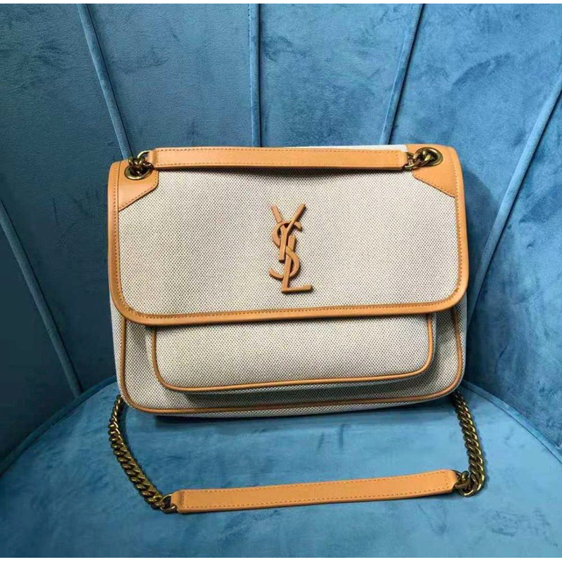 With rec/bill YSL NIKI CANVAS Original