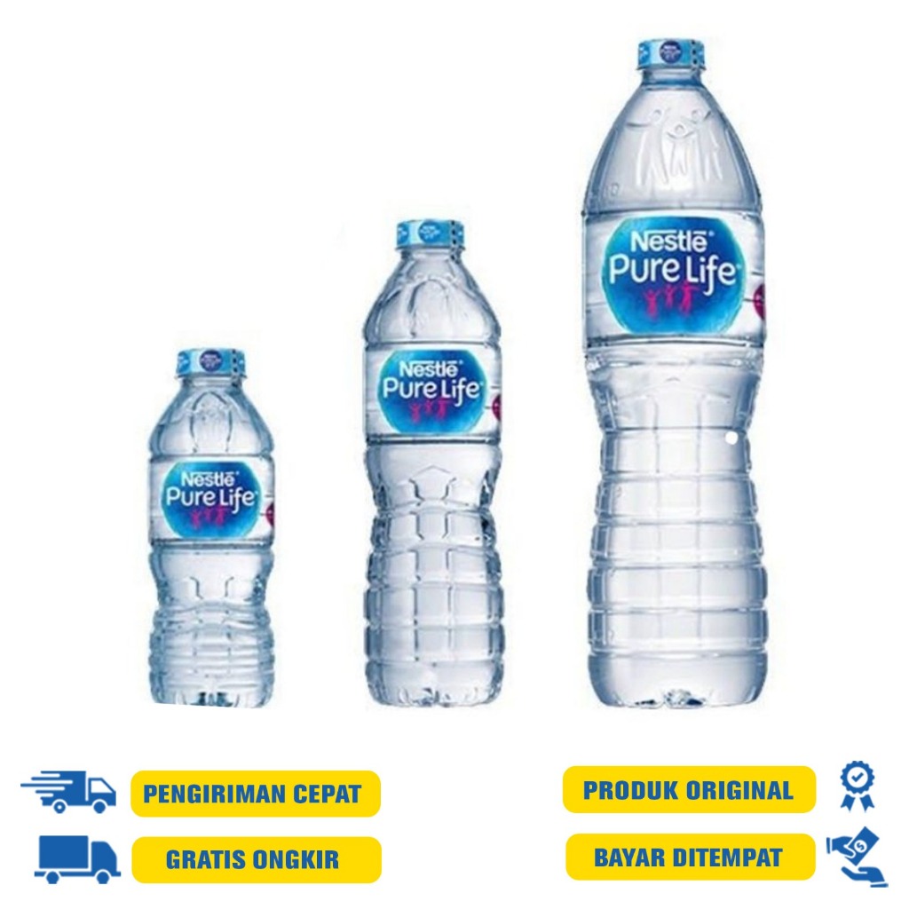 

Nestle Pure Life 600 ML| 1500 ML- Nestle Pure Life |Air Mineral | Air Mineral Botol