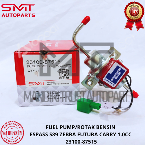 FUEL PUMP ROTAK BENSIN ESPASS S89 ZEBRA FUTURA CARRY 1.0CC SMT ORIGINAL BERGARANSI 1 PCS 23100-87515
