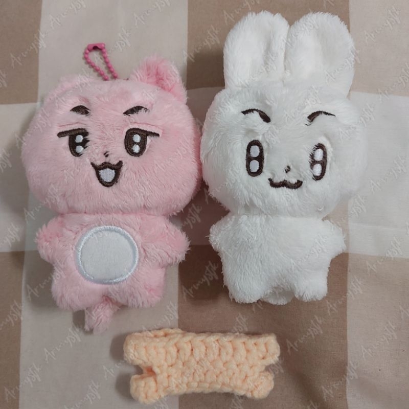 Official Bbobatu Mallangjun & Mallangbin by @Mal_BBo_txt Boneka TXT Yeonjun Soobin Doll Clothes 10 c