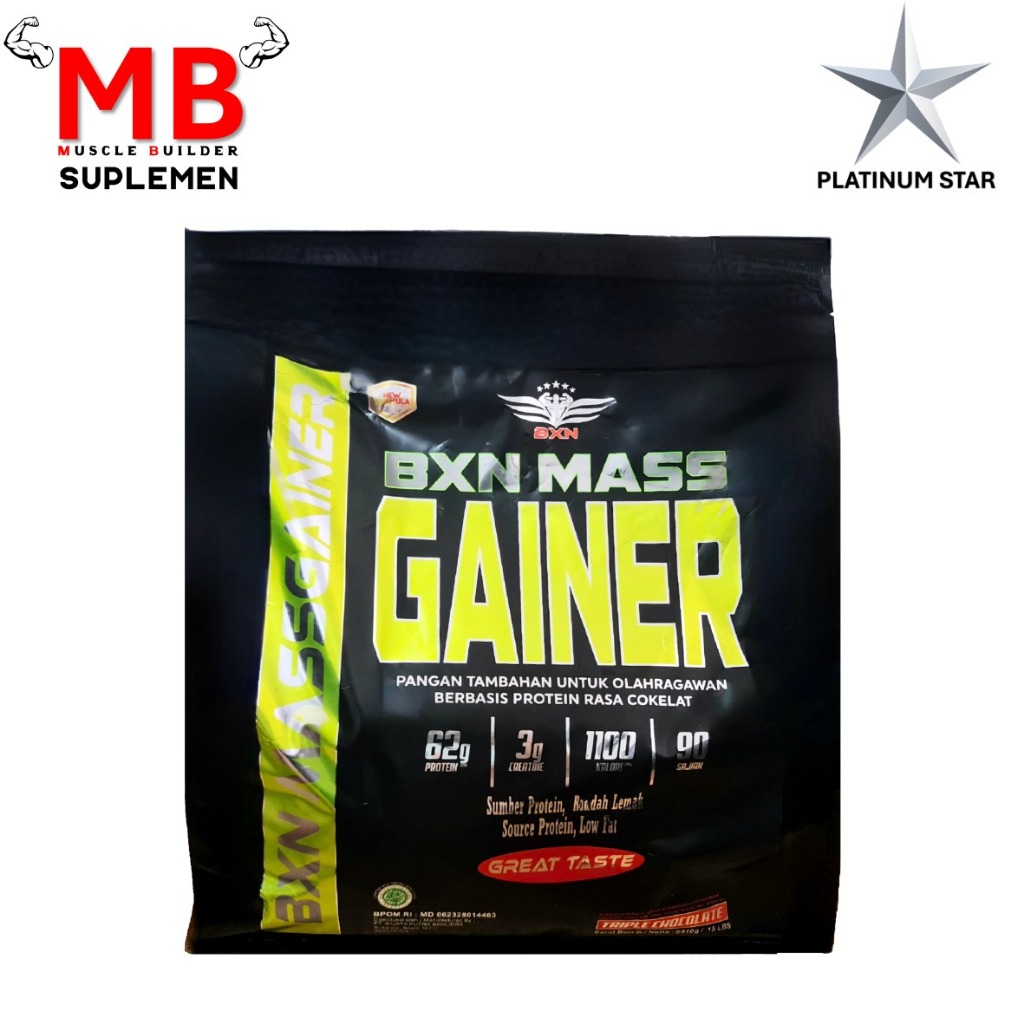 BXN Mass Gainer 15 lbs BX Nutrition BPOM BXNutrition 15LBS 15LB lb Body Xtreme Nutrition Extreme Evo