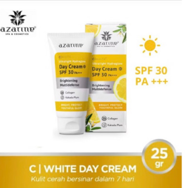 Azarine Glow Skin Combo [2 pcs] Paket Skincare Mencerahkan dan Melembabkan untuk Kulit Kusam Supreme