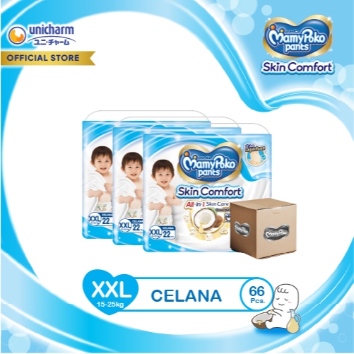 MamyPoko Pants Skin Comfort XXL 22 - 3 Pack/  1Karton