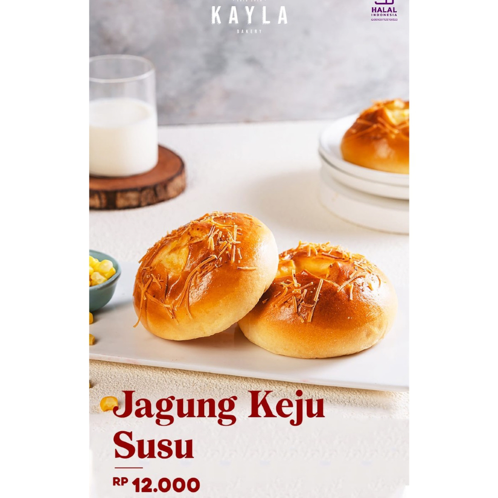 

Roti Jagung Keju Susu