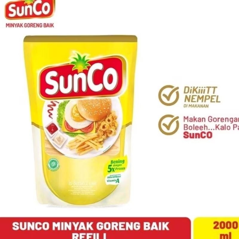 

PROMO RealPict SUNCO 2liter Minyak Goreng Reffill