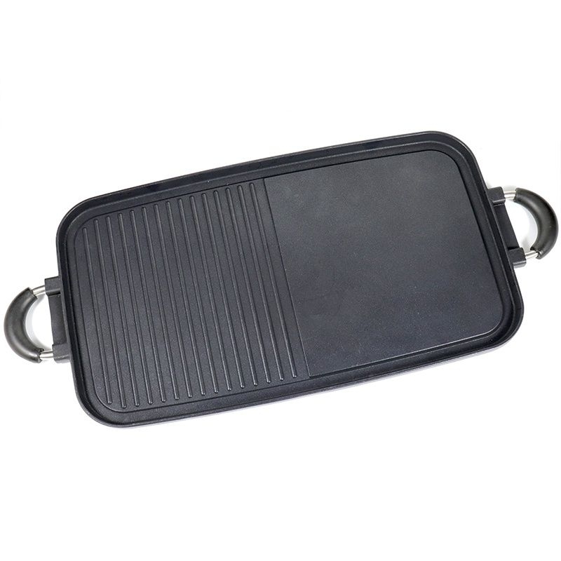 multi grill pan anti lengket panggangan multiguna alat panggangan tampa arang