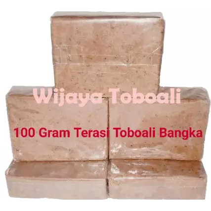 

100 Gram Terasi Udang Asli Toboali Bangka