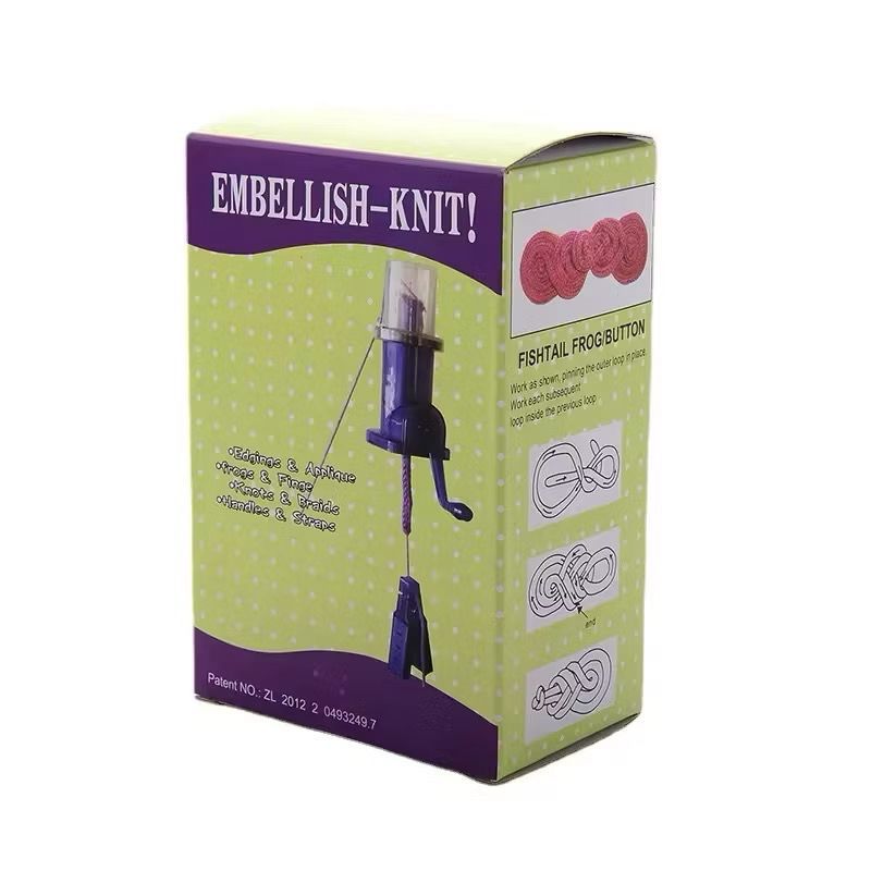 Mutiaradstore Alat Rajut Putar Otomatis Hasil Rapih Mesin Rajut Diy Knitting Machine Spool