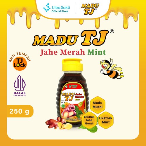 

Madu TJ Jahe Merah Mint 250 gr - Menghangatkan & Menjaga Daya Tahan Tubuh
