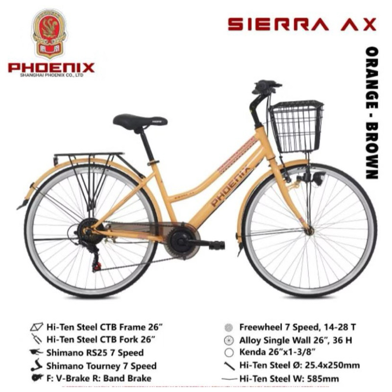 Sepeda Phoenix 26 Inch CTB Sierra AX