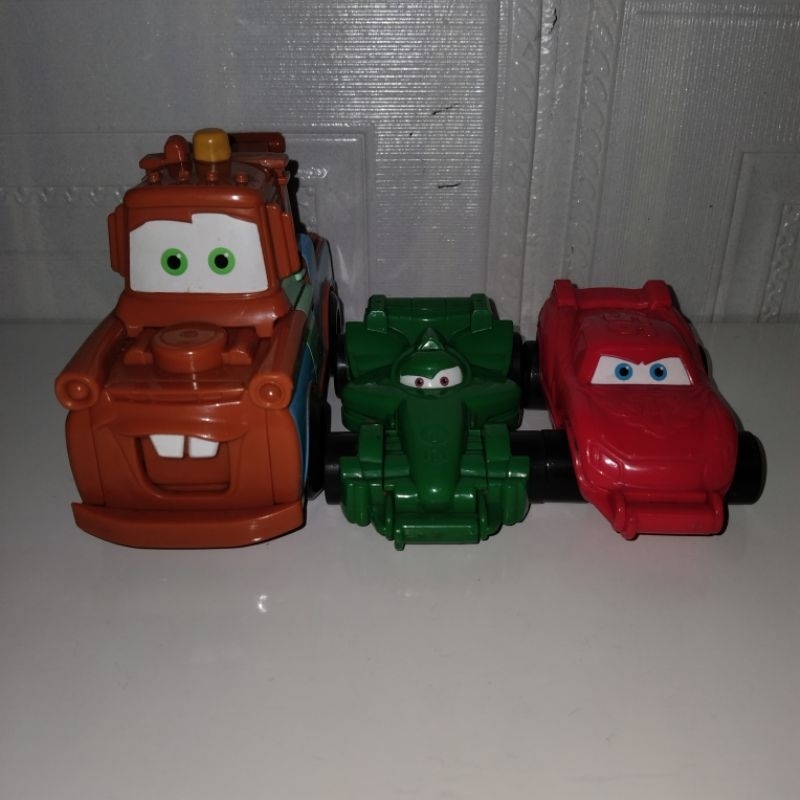 preloved cetakan playdoh lightning mcqueen set