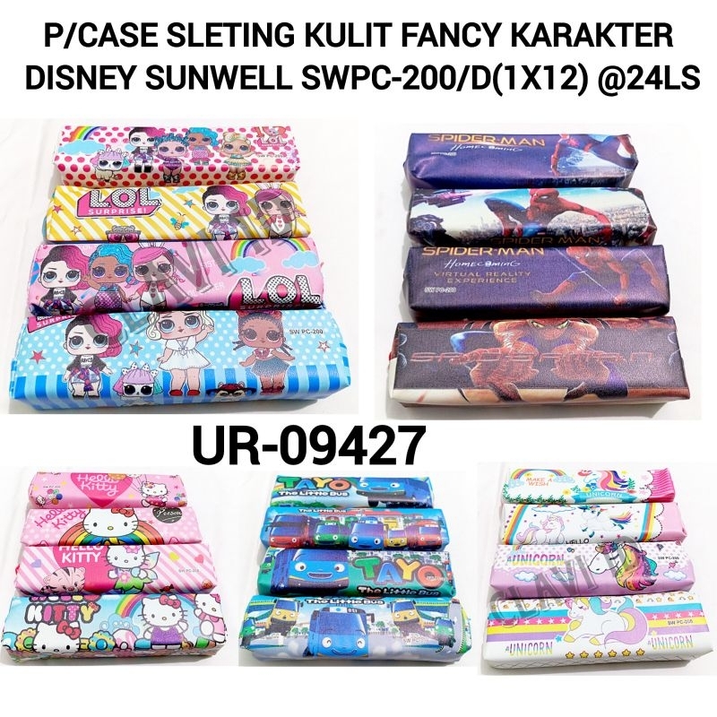 

Kotak Pensil Sleting Murah/Pencil Case Unicorn/Kotak Pensil Spiderman Murah Tempat Pensil