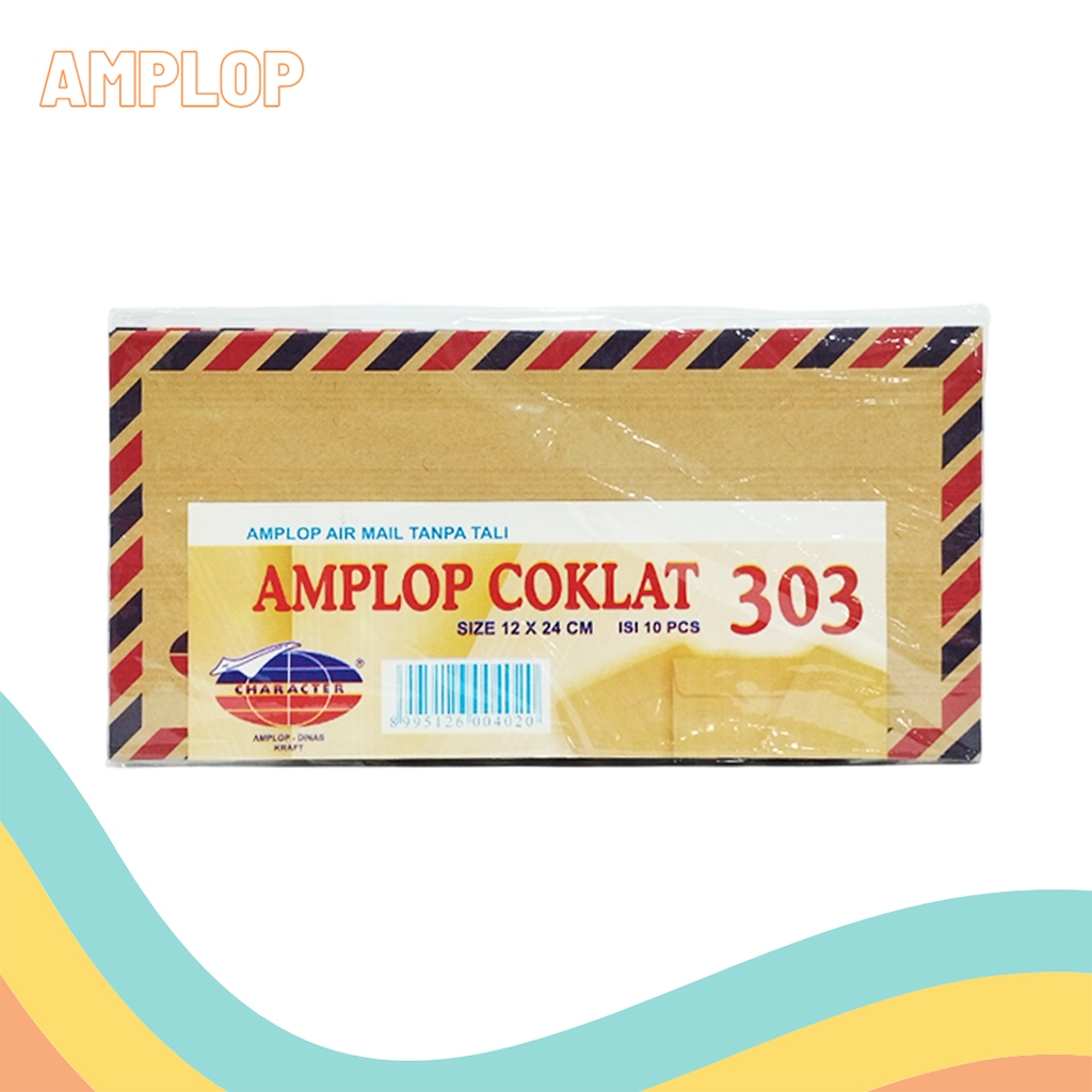 

AMPLOP KESING AIRMAIL 303 CHARACTER TANPA TALI (1 PACK)