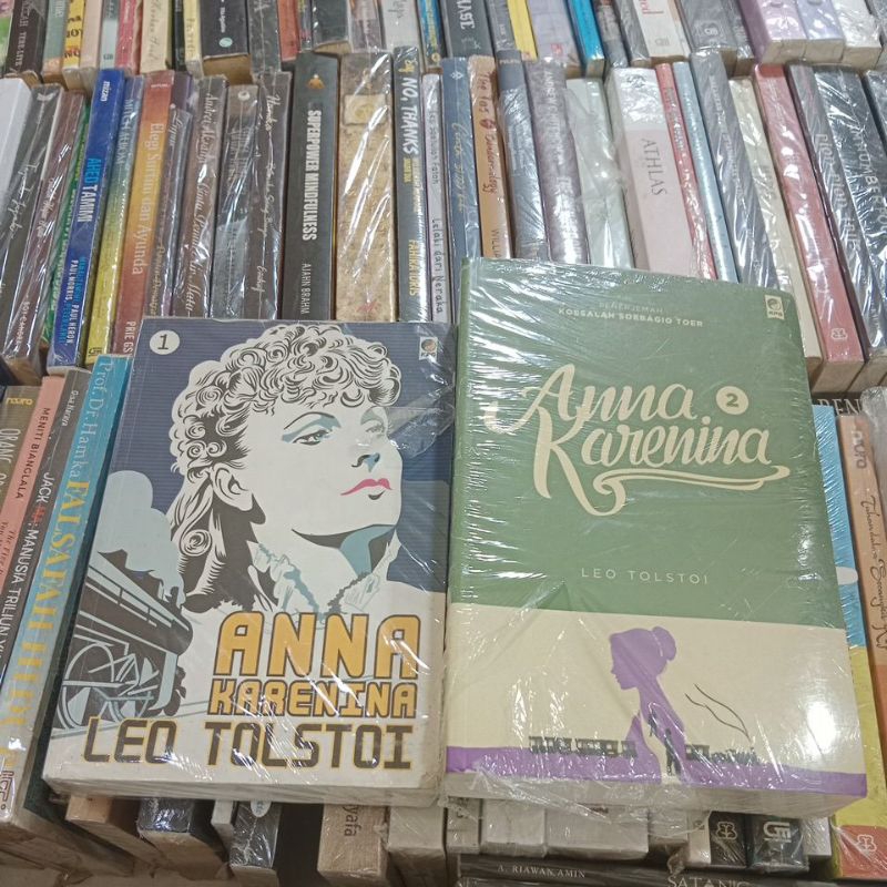 Buku 100%  original anna karenina  1 dan 2