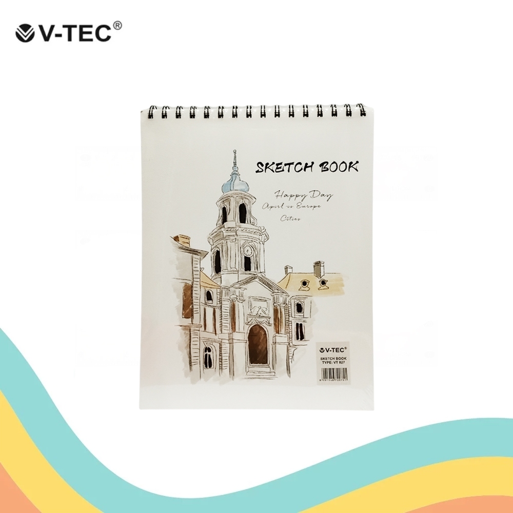

SKETCH BOOK / BUKU SKETSA V-TEC A4 VT-827 (1 PCS)