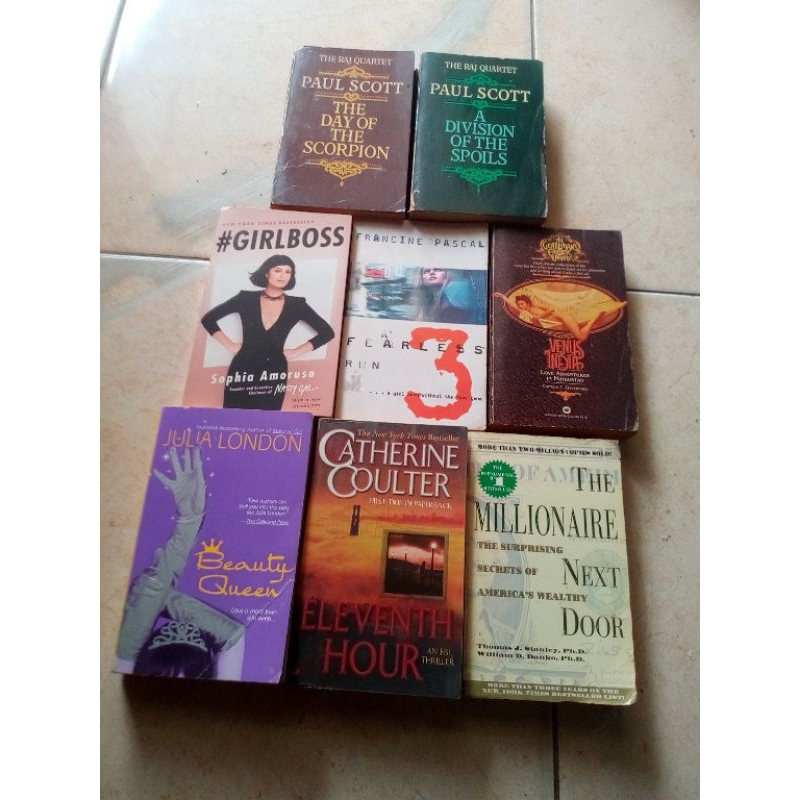 NOVEL BEKAS BAHASA INGGRIS CABUTAN