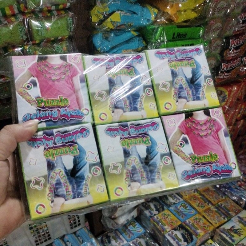 

Puzzle Gelang Ajaib isi 12 pcs