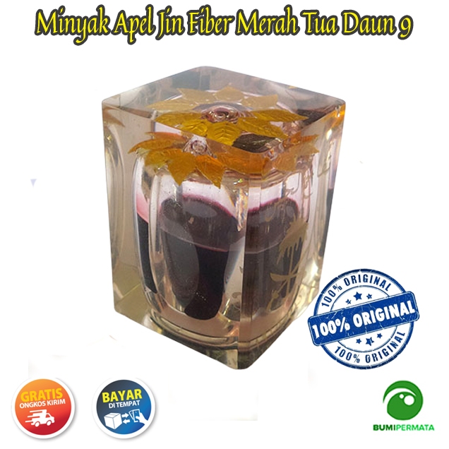 Minyak Apel-Jin Hitam daun 3 5 7 9 11 lapis fiber original