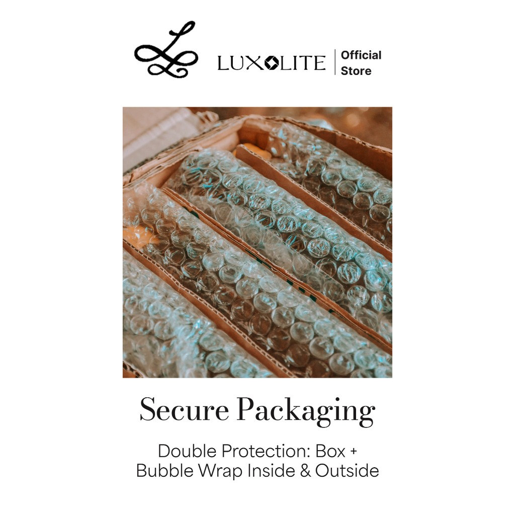 

[TIDAK DIJUAL] Free Extra Packaging / Secure Packaging / Double Protection from Luxolite