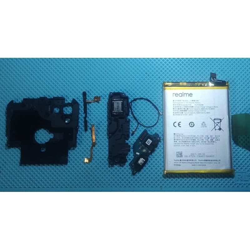 PCB CAS SPEAKER ANTENA REALME C11 2021 ORI COPOTAN SECOND