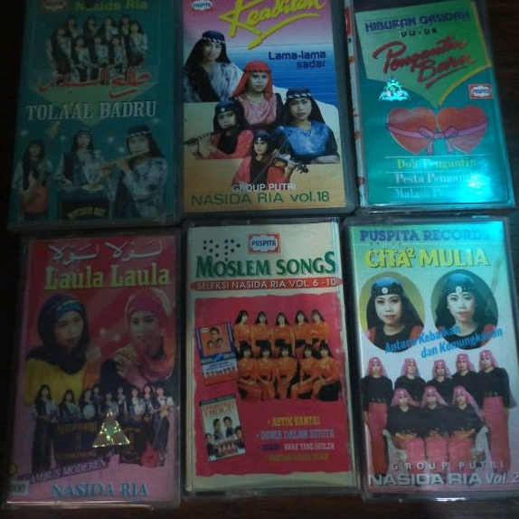 Kaset pita Nasida ria ( baca deskripsi)