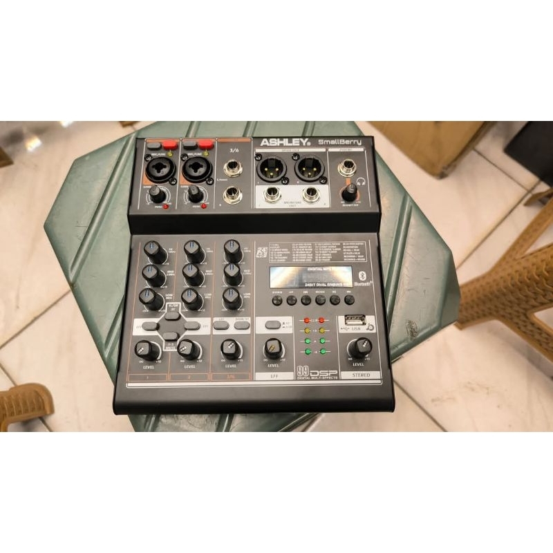 mixer audio ashley smallberry/ashley smallberri efek 99 dsp