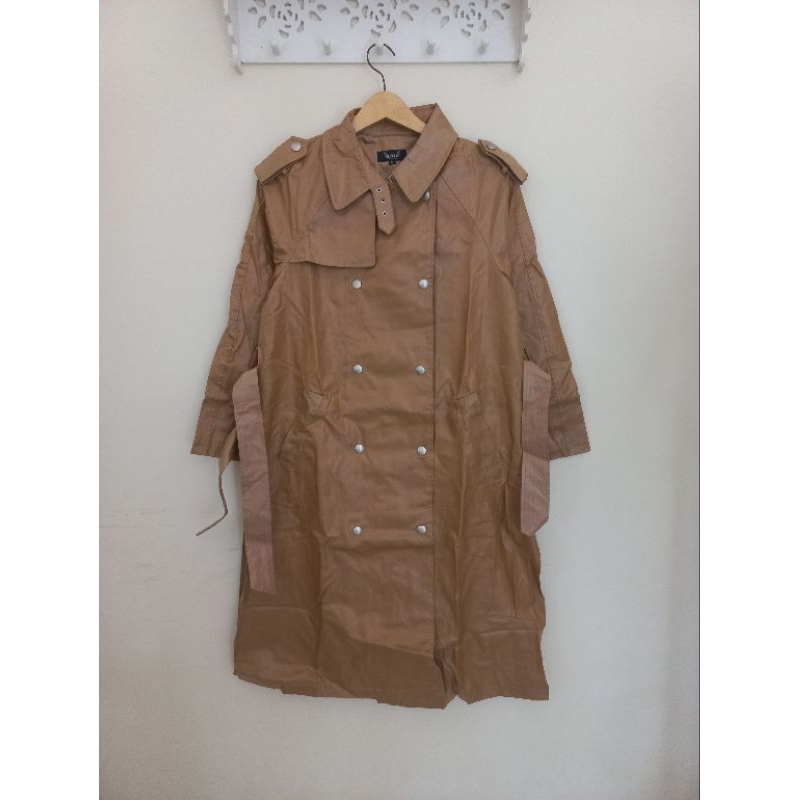 Coat long outer kulit