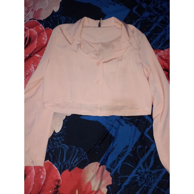 crop blazer colorbox