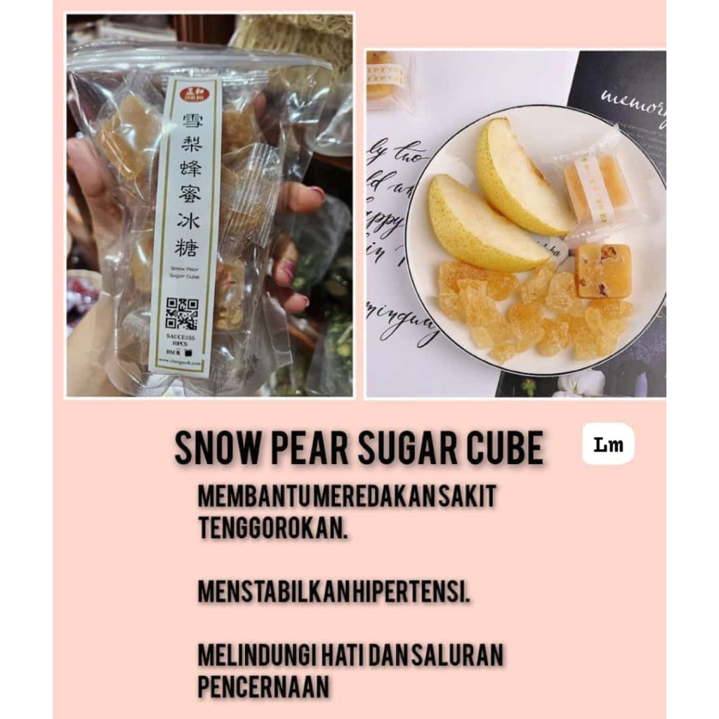 

CHENG WOH SNOW PEAR SUGAR CUBE - jastip penang