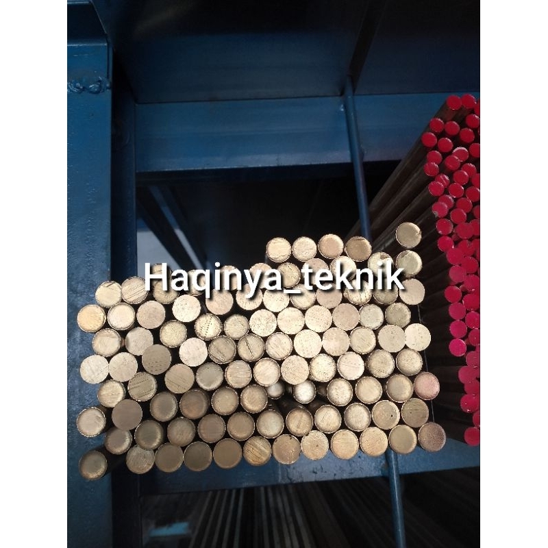 As kuningan od 25mm x 10cm batangan