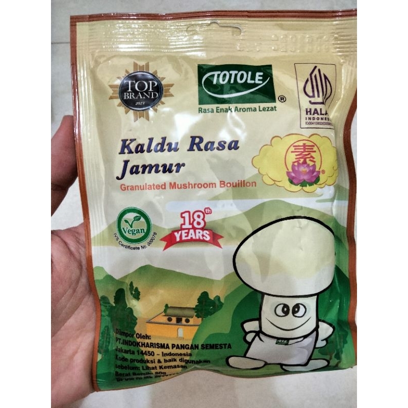 

Kaldu Rasa Jamur Totole