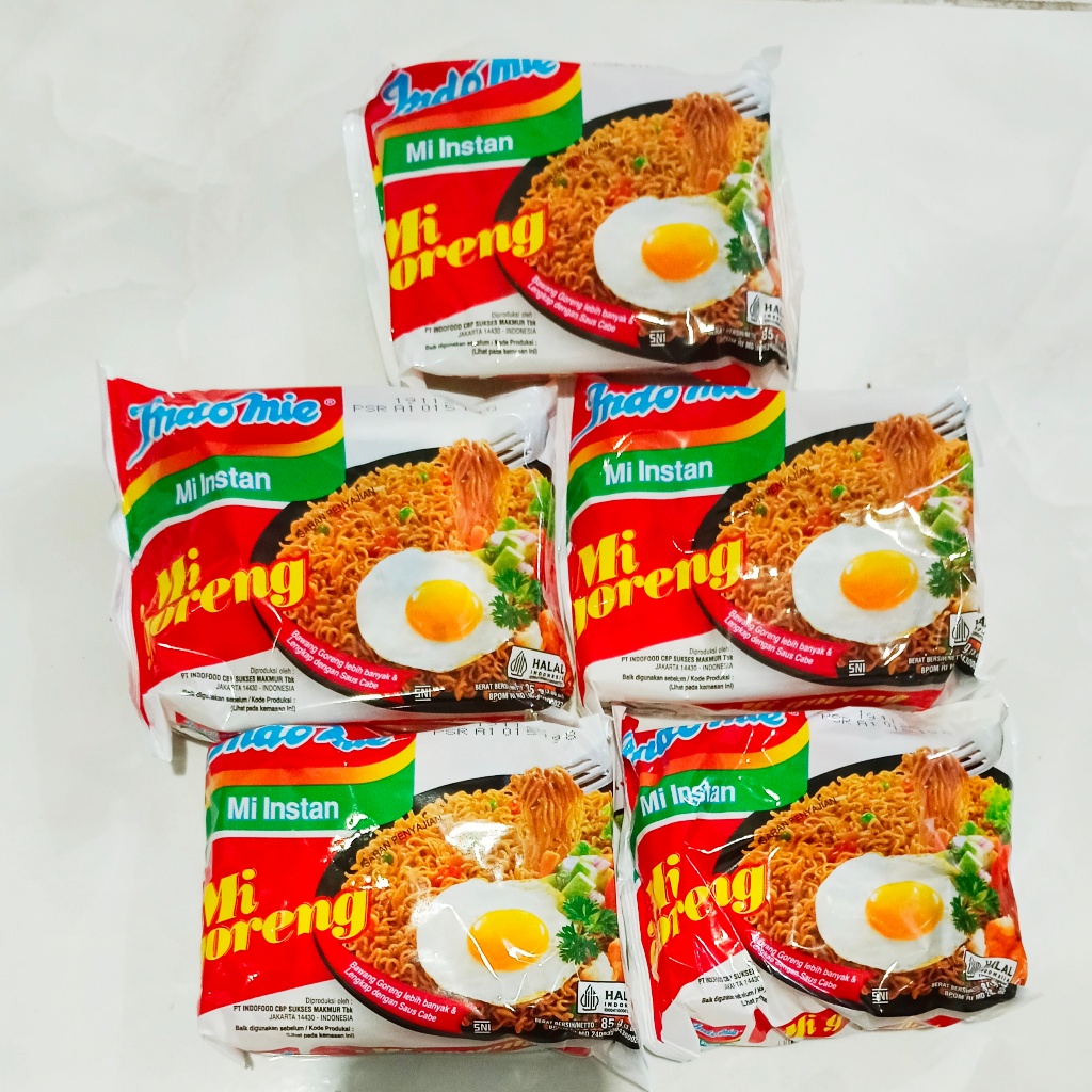 

Indomie goreng isi 5