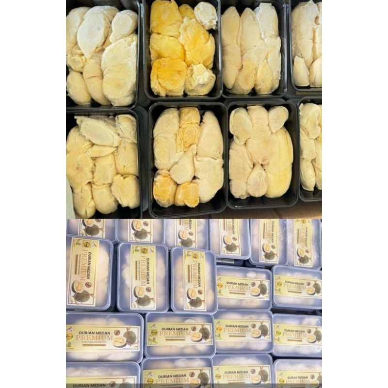 

durian kupas premium medan 500gram|durpas medan 500gram|durian frozen!|buah beku durian|nuri fruits|durian beku bandung
