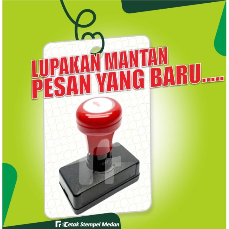 

Stempel Tinggal Pakai Tinta Warna Custom