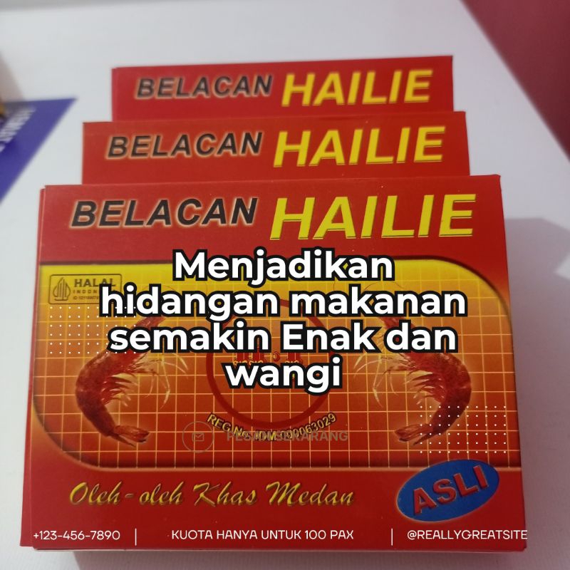 

Belacan, Terasi Udang Asli, Belacan Medan