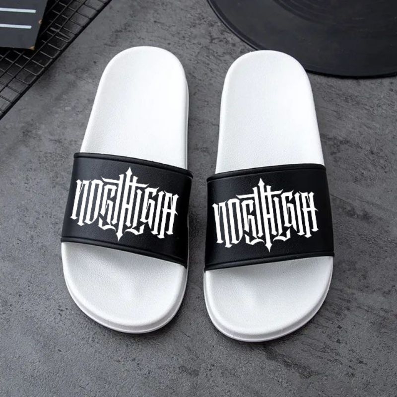 Sendal Slop Karet Distro Pria / Wanita Dewasa Sandal Slipper Cowok Keren 2025 NOTHINKZ terbaro