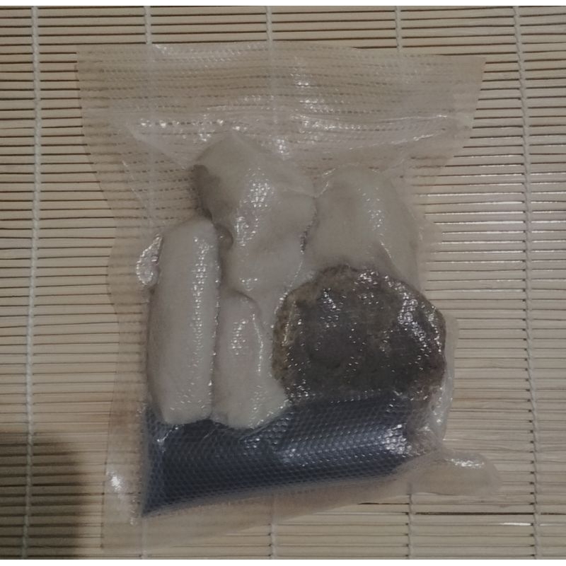 

FROZEN PEMPEK IKAN TENGGIRI/ KKP SUPER MIX ISI 5 + CUKO 50ML