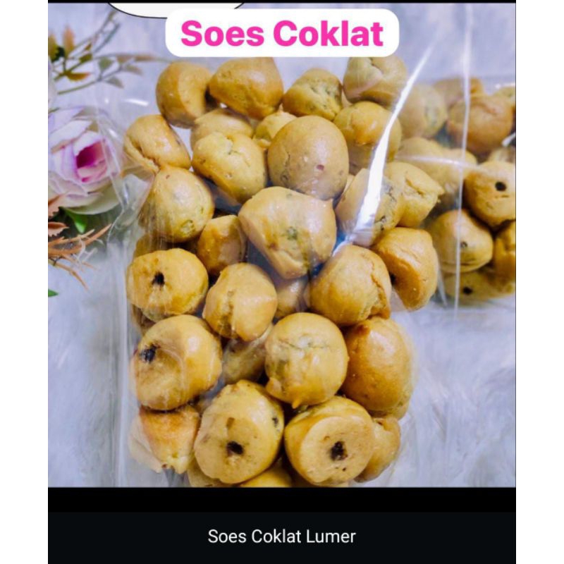 

Snack Camilan | Soes Coklat Lumer 500 gram