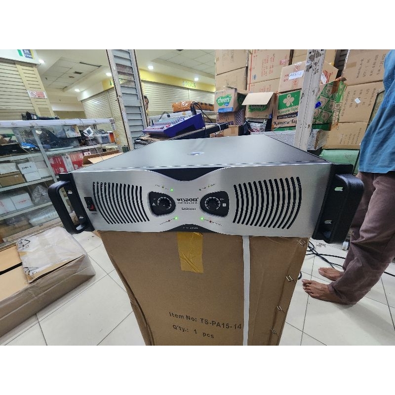 POWER AMPLIFIER WISDOM SA2000 / SA 2000 ORIGINAL AUDIO PRO