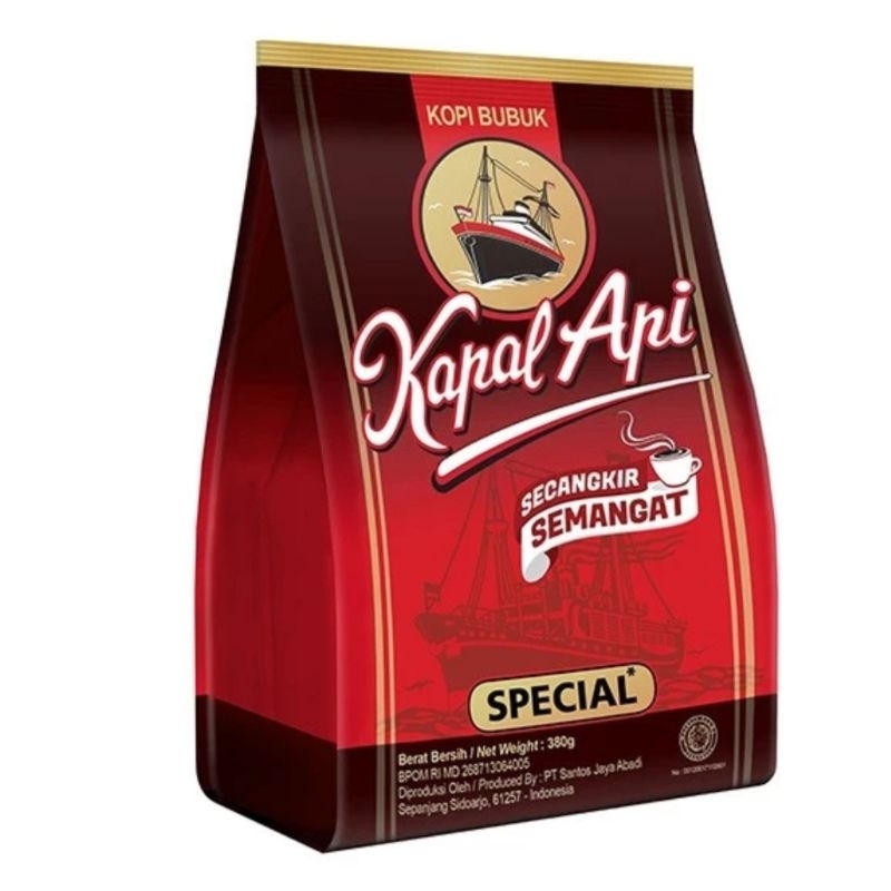 

Kapal Api Kopi Bubuk Special Merah 350 Gram