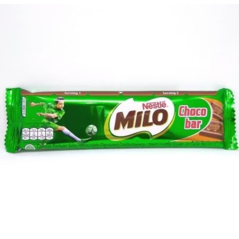 

Milo Choco Bar 15 gr (harga 5 pcs)