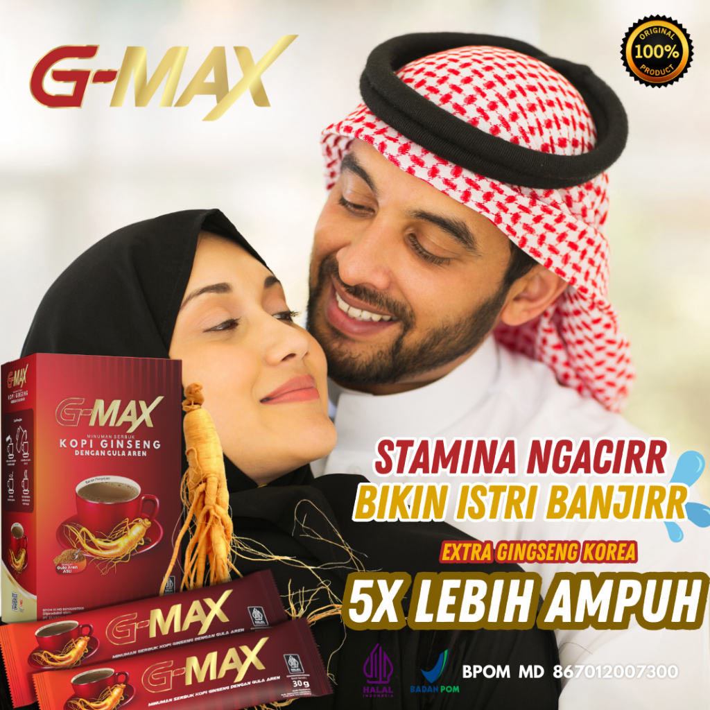 

PROMOO..... KOPI GMAX - kopi stamina pria kuat tahan lama - kopi gingseng - kopi g max original - BPOM 100%