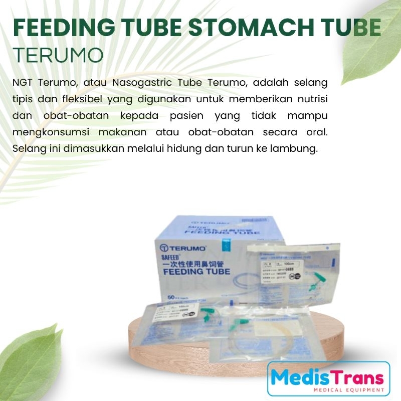 NGT Terumo - Feeding Tube Terumo