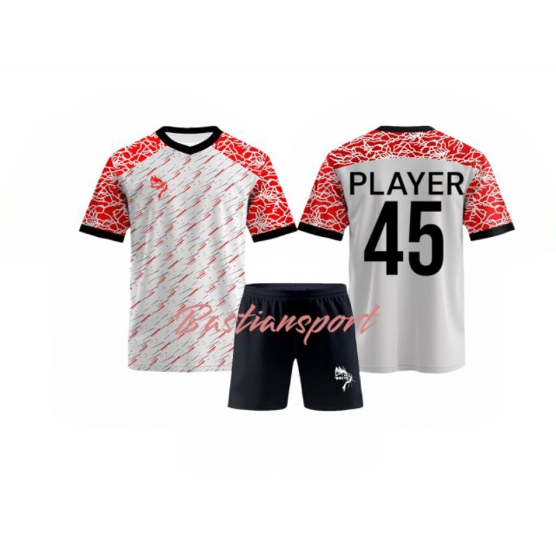 BAJU FUTSAL ANAK-ANAK/JERSY ANAK SABLON NAMA/CUSTOM NAMA NOMOR